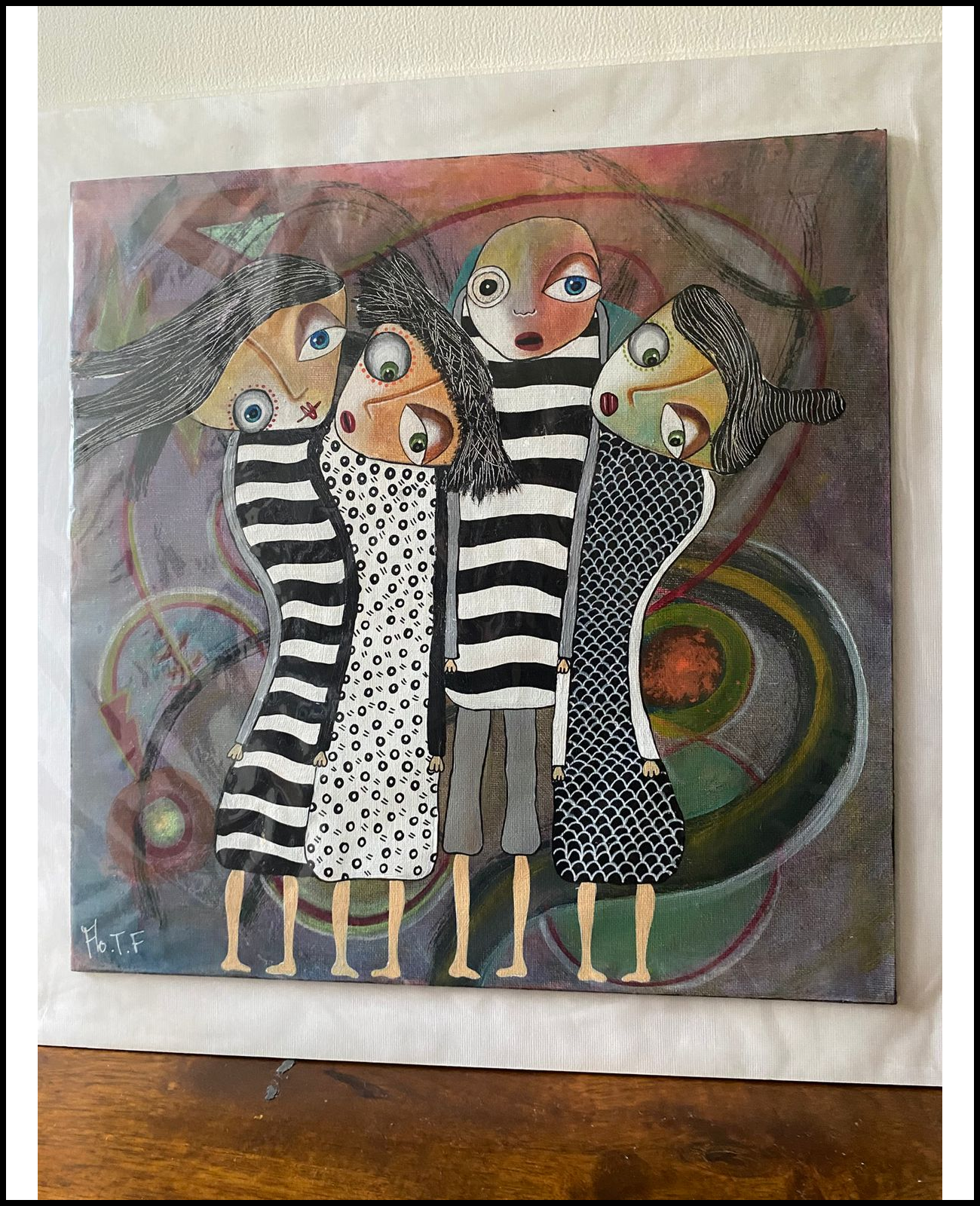 French art family of four