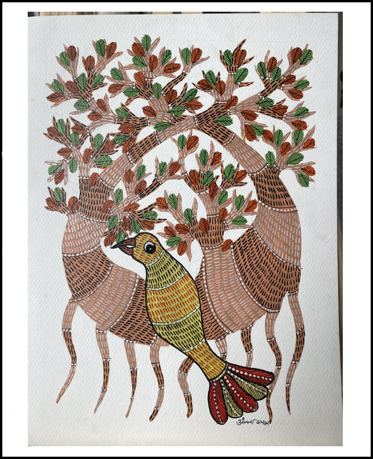 Gond tribal art