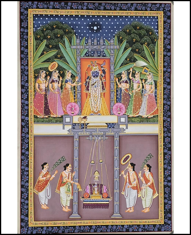 In the presence of the lord